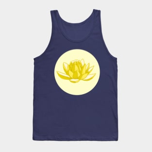 Banana Flower Lotus Tank Top